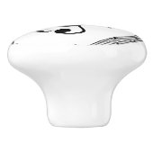 Climactic G Clef Keramikknauf (Seitenansicht)