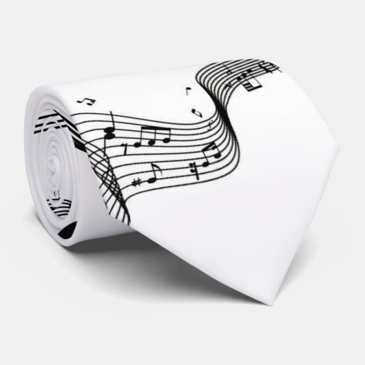 Climactic G Clef Krawatte (Gerollt)