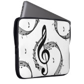 Climactic G Clef Laptopschutzhülle (Vorne Rechts)