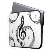 Climactic G Clef Laptopschutzhülle (Vorderseite Links)