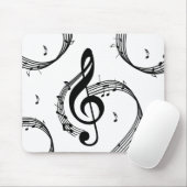 Climactic G Clef Mousepad (Mit Mouse)