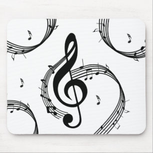 Climactic G Clef Mousepad