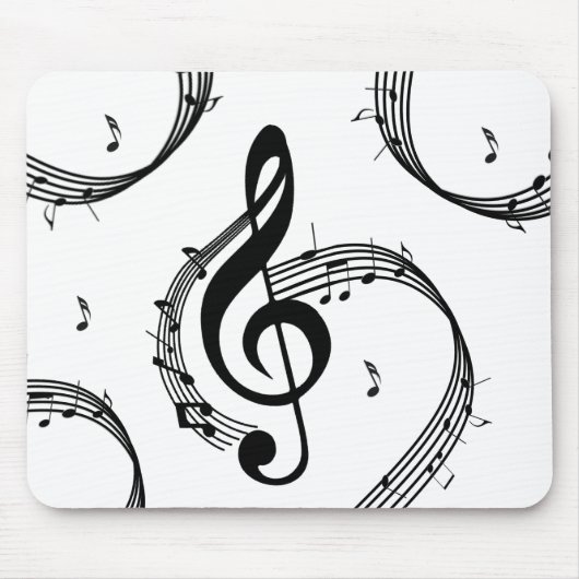 Climactic G Clef Mousepad (Vorne)