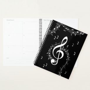 Climactic G Clef Music Black Planer