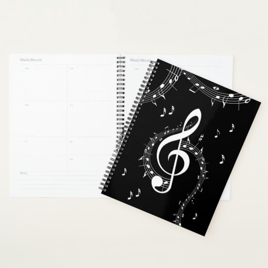 Climactic G Clef Music Black Planer (Anzeige)