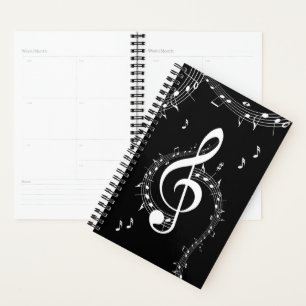 Climactic G Clef Music Black Planer