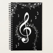 Climactic G Clef Music Black Planer (Vorderseite)