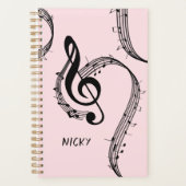 Climactic G Clef Music Pink Planer (Vorderseite)