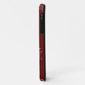 Climactic G Clef Music Red Case-Mate iPhone Hülle (Hinten/Links)