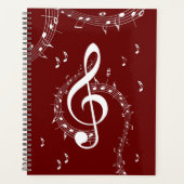 Climactic G Clef Music Red Planer (Vorderseite)
