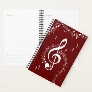 Climactic G Clef Music Red Planer