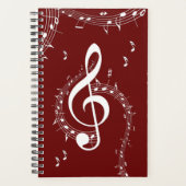 Climactic G Clef Music Red Planer (Vorderseite)