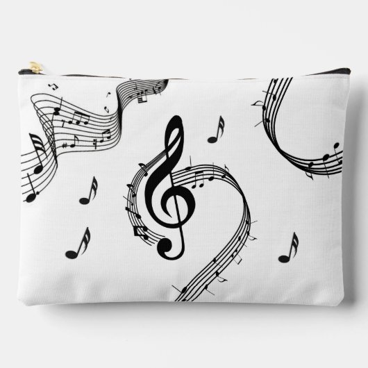 Climactic G Clef Music Zubehörtasche (Vorderseite)