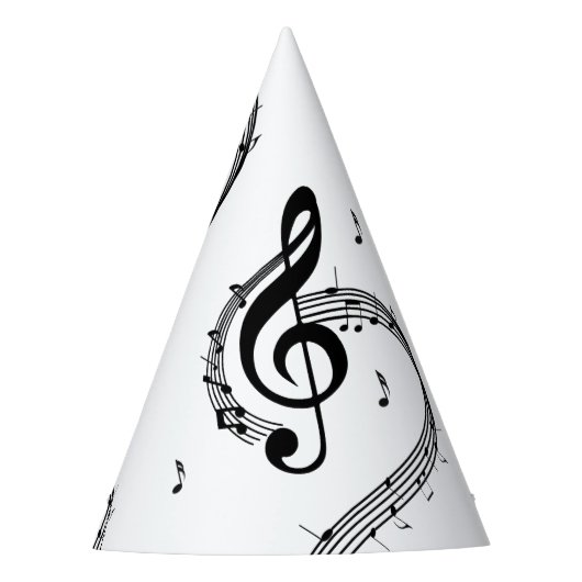 Climactic G Clef Partyhütchen (Vorderseite)