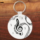 Climactic G Clef Schlüsselanhänger (Vorderseite)