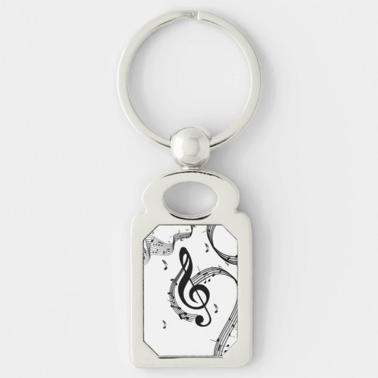 Climactic G Clef Schlüsselanhänger (Vorderseite)