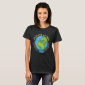 Climate Action Now Environment Protection Climate  T-Shirt (Vorne ganz)