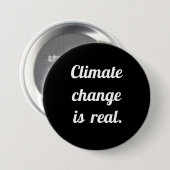 Climate Change: Black Button (Vorne & Hinten)