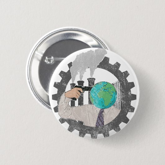 Climate Change Button (Vorne & Hinten)