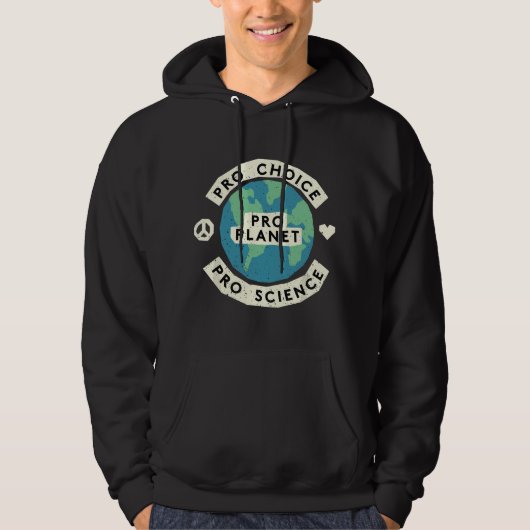 Climate Change Environmentalist Earth Advocate Pro Hoodie (Vorderseite)