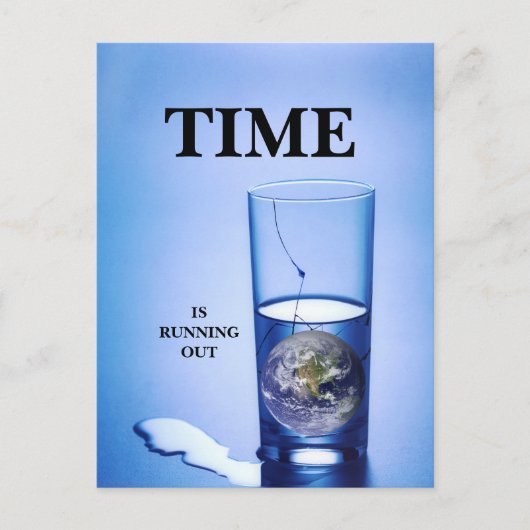 Climate Change Postkarte (Vorderseite)