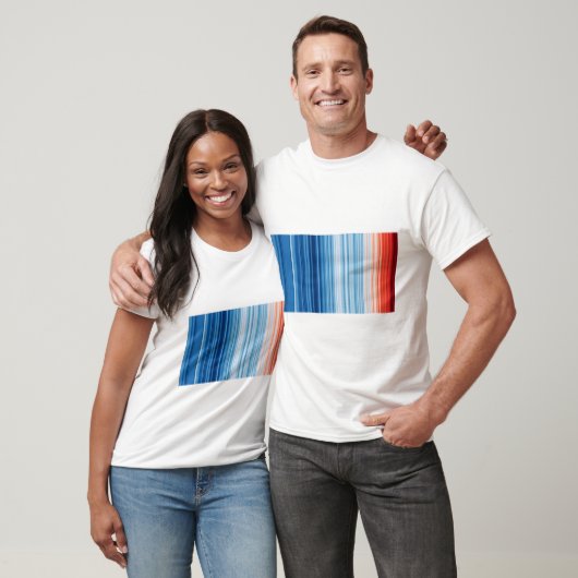 Climate Crisis Warming stripes T-Shirt (Unisex)