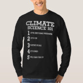Climate Science March Scientists TS Earth Day T-Shirt (Vorderseite)