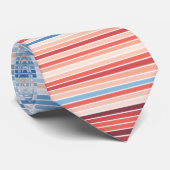 Climate Stripes Krawatte Deutschland 1881-2019 (Gerollt)