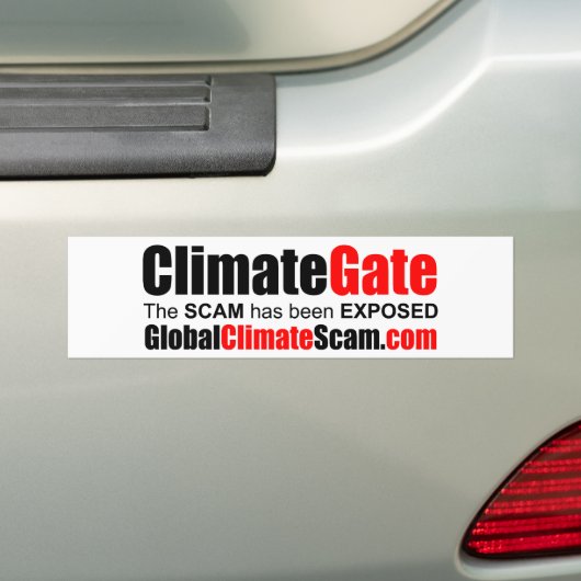 ClimateGate Autoaufkleber (Auf Auto)