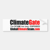 ClimateGate Autoaufkleber (Vorne)