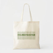 #ClimateVoter Tote Bag Tragetasche (Vorne)