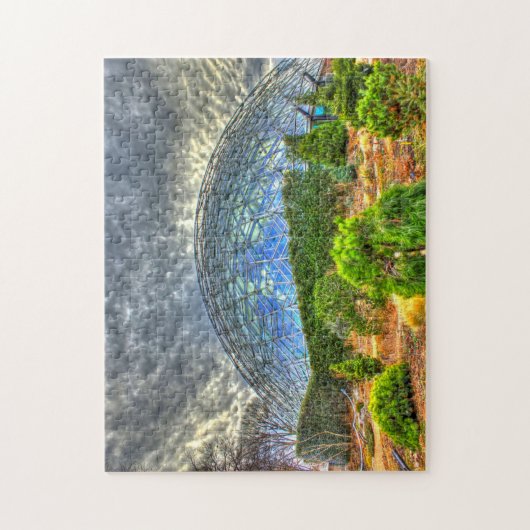 Climatron Botanischer Garten Missouri. Puzzle (Vertikal)