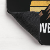 Climb A High Hill Adventure Hiking Rock Climbing  Mousepad (Ecke)