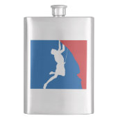 Climb (Alle Sterne) Flachmann (Vorderseite)