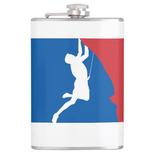 Climb (Alle Sterne) Flachmann (Vorderseite)