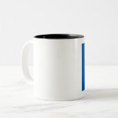 Climb (Alle Sterne) Zweifarbige Tasse (Vorderseite Links)