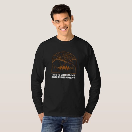 Climb and Punishment Hiking Mountain Hiker Summit T-Shirt (Vorne ganz)