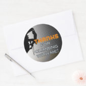 Climb Birthday Boy Matching Danke Stickers (Umschlag)