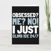 Climb Climber - Ice Climbing _2  Karte (Vorderseite)