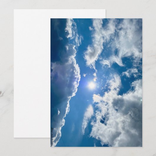 Climb Higher! Feiertagskarte (Vorne/Hinten)