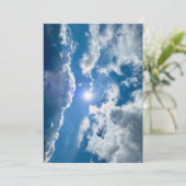 Climb Higher! Feiertagskarte (Stehend Vorderseite)