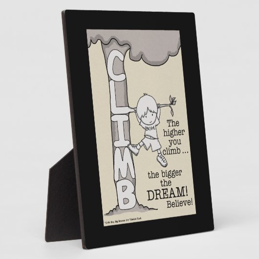 Climb Higher Fotoplatte (Seite)