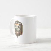 Climb Higher Live Freely Adventure Coffee Mug Kaffeetasse (Vorderseite Links)