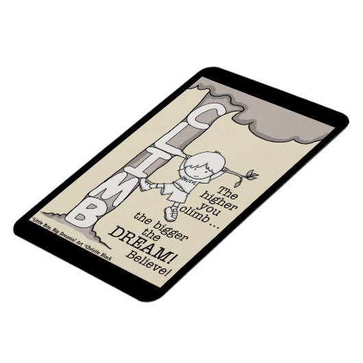 Climb Higher Magnet (Linke Seite)