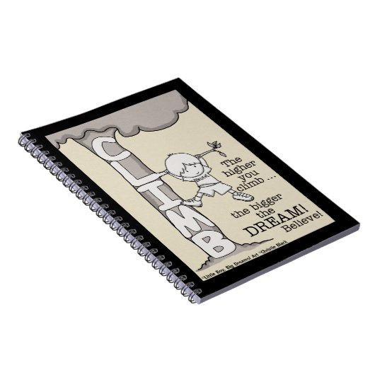 Climb Higher Notizblock (Rechte Seite)