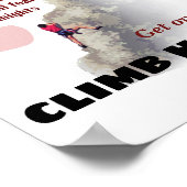 Climb Higher Poster (Ecke)