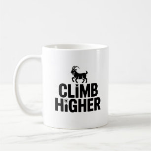 Climb Höhere Tasse - Capricorn Zodiac Ziegenbecher