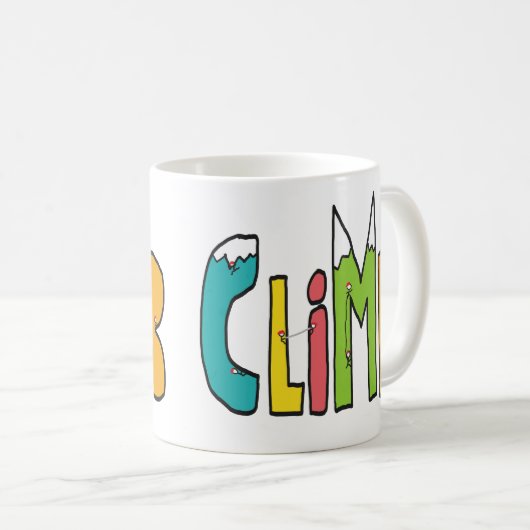 Climb Kaffeetasse (VorderseiteRechts)