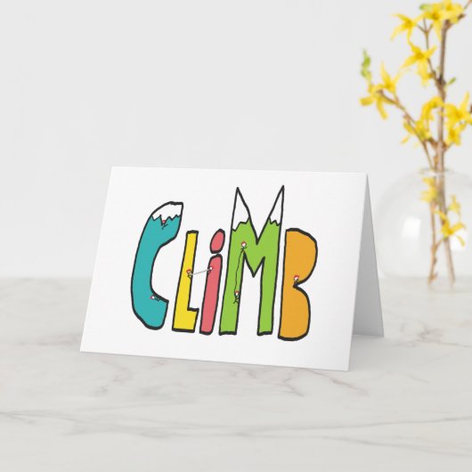 Climb Karte (Gelbe Blume)