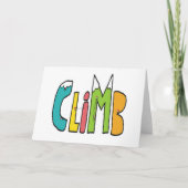 Climb Karte (Vorderseite)